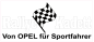 Preview: Opel Rallye Kadett Heckscheiben Aufkleber