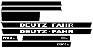 Deutz Fahr DX 6.30 Dekorsatz