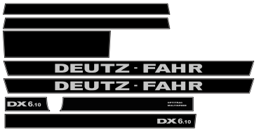 Deutz Fahr DX 6.10 Dekorsatz