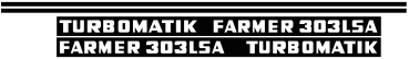 Fendt Farmer 303 LSA Turbomatik